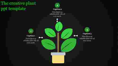 plant ppt template-The creative plant ppt template